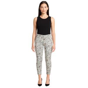 L'Agence Sizes 24 US 00 Cotton High-Rise Ankle Jean Margot Floral Print USA Made